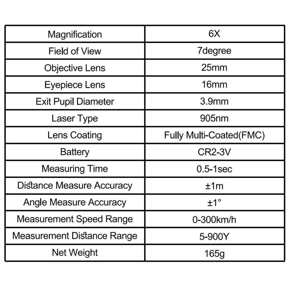 Golf Laser Rangefinder