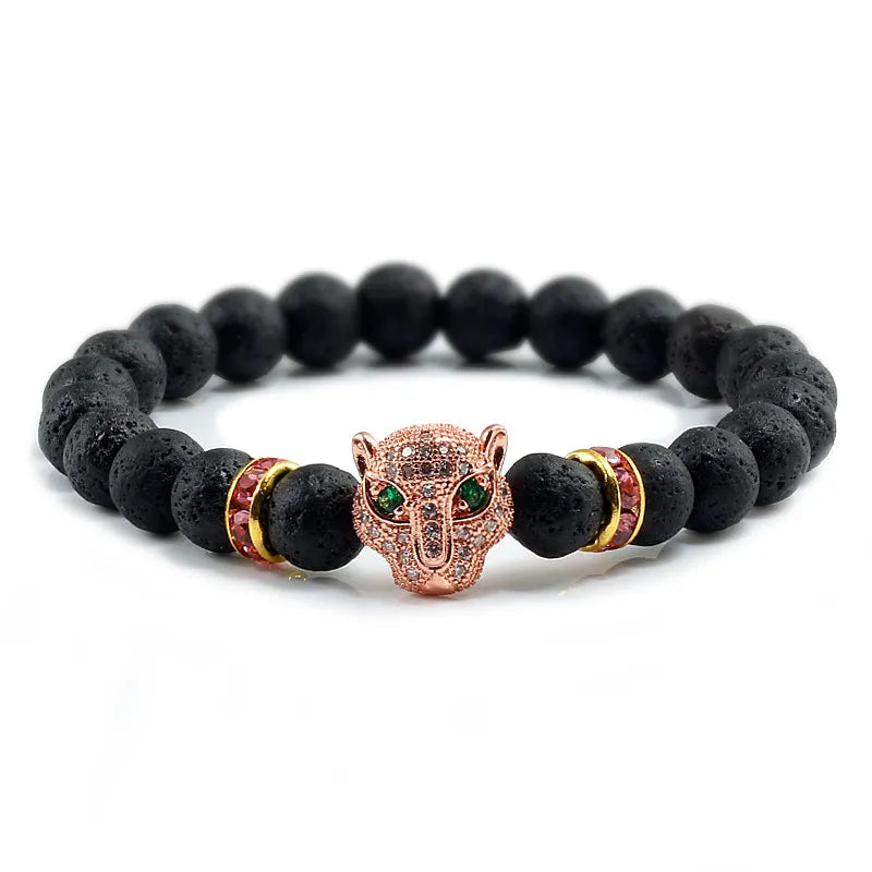 Black Lava  Bracelet