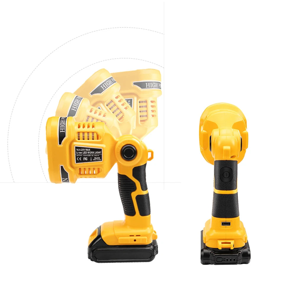 Cordless LED Torch Light