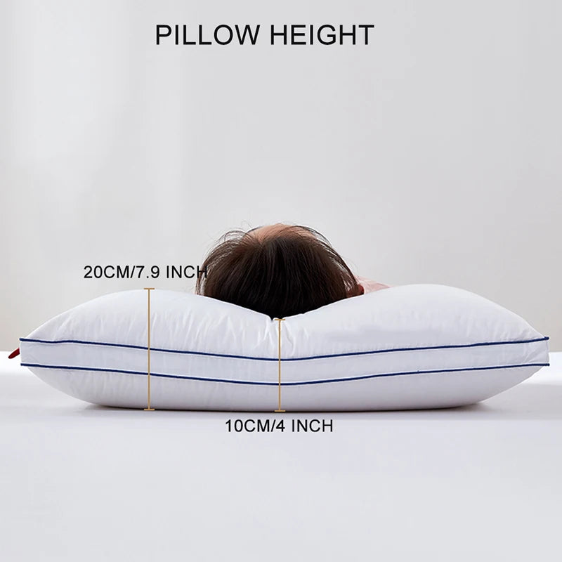 1 PCS White Goose Down Pillows