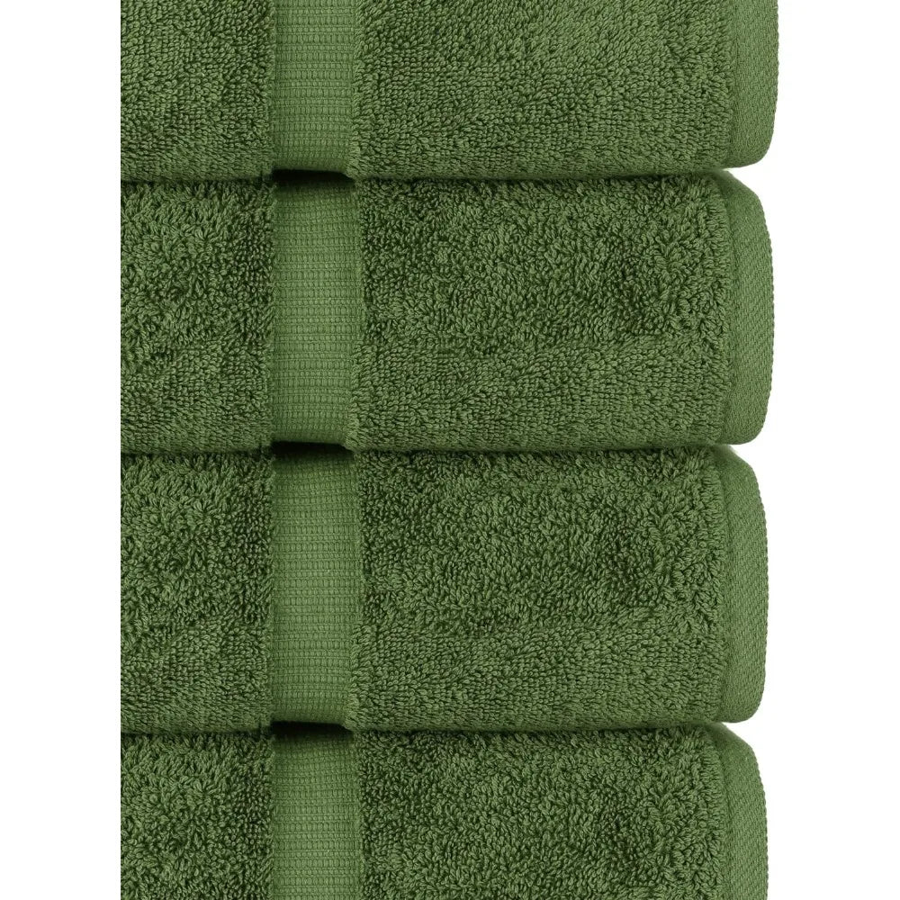 Luxury Turkish Cotton 6-Piece Towel Set