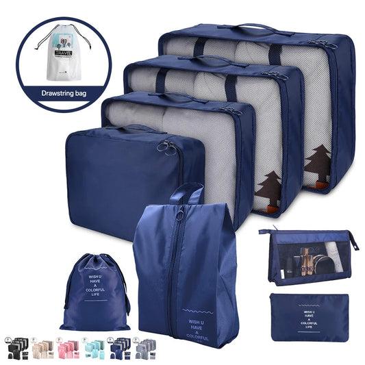 8Pcs/set Large Capacity Packing Cubes