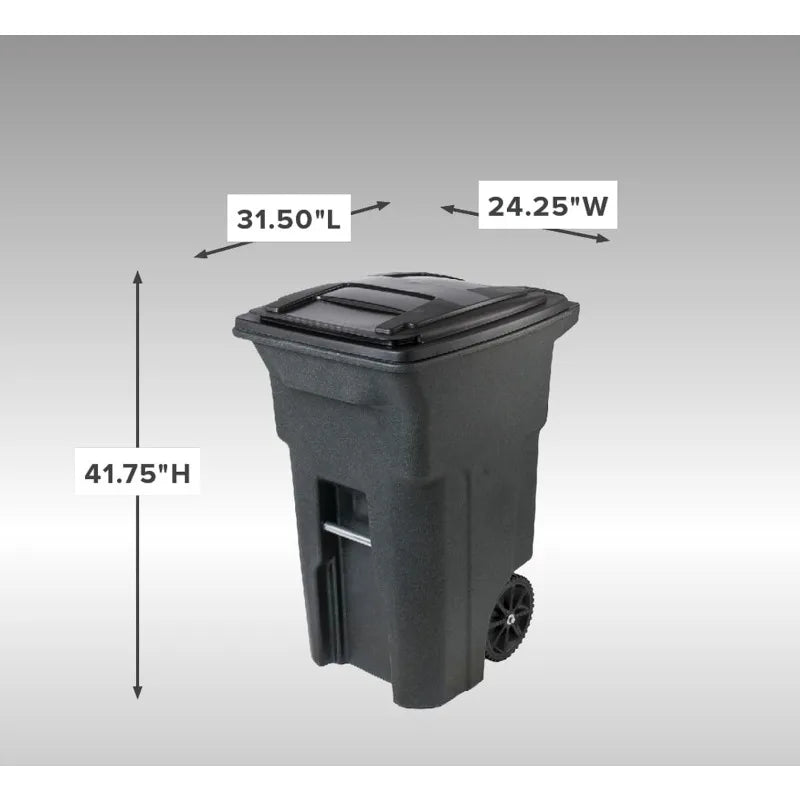 Outdoor large trash can