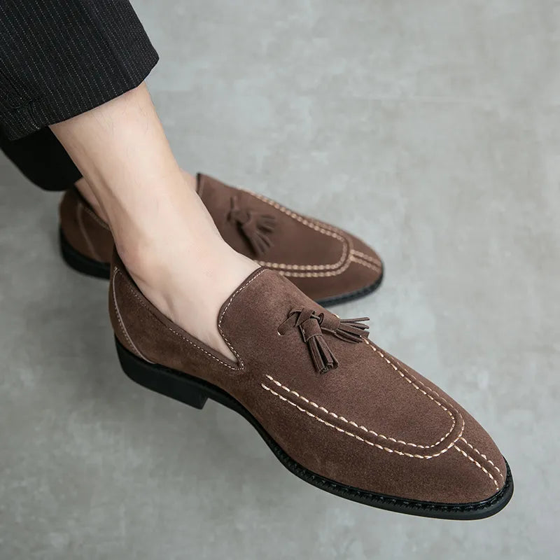 Men's Suede Loafers