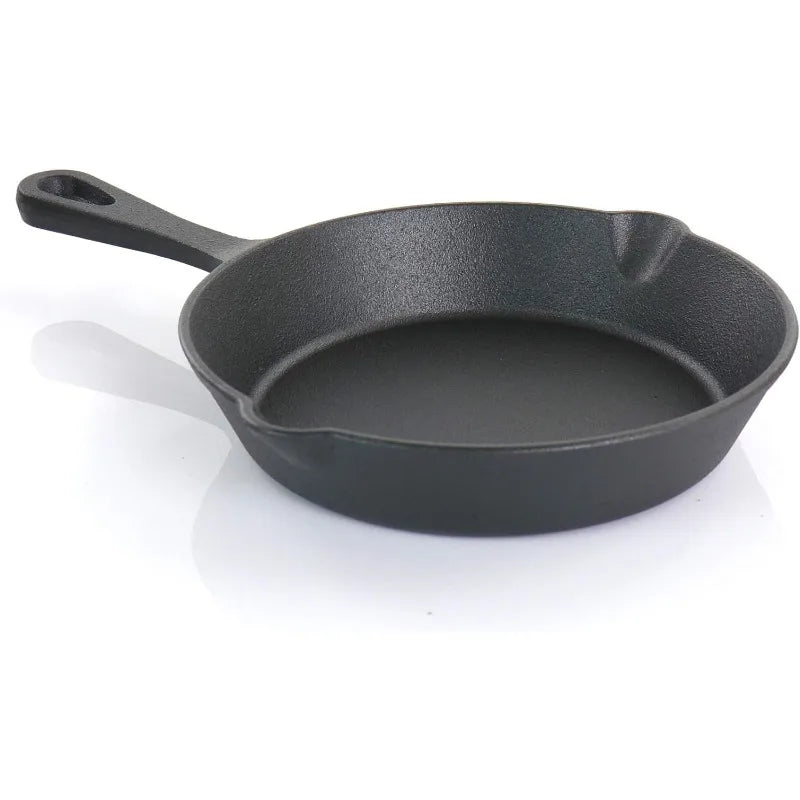 Seasoned Cast Iron Cookware Set