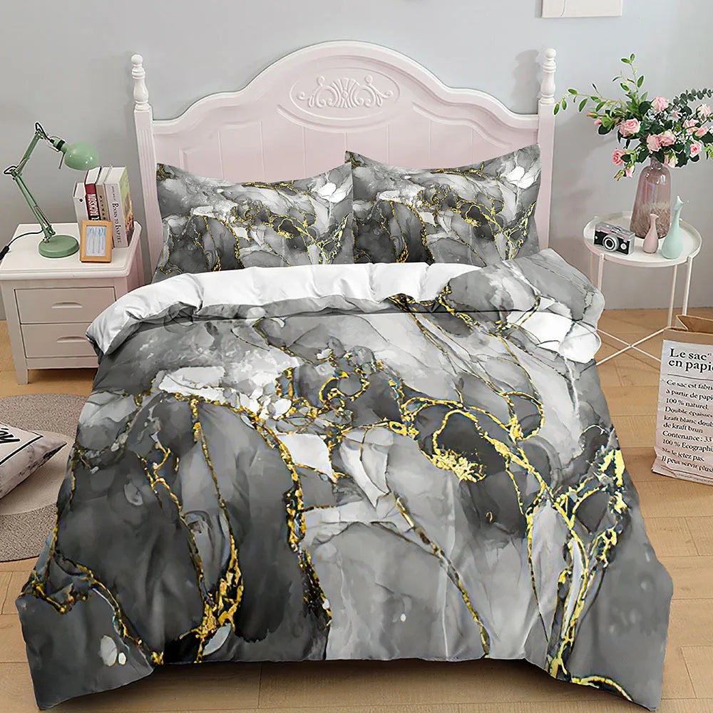 Marble Bedding Set