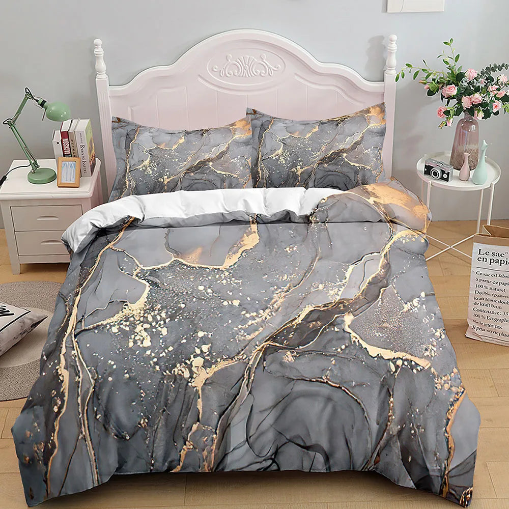 Marble Bedding Set