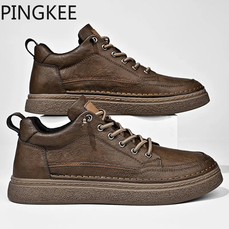 Casual Leather Men Shoes