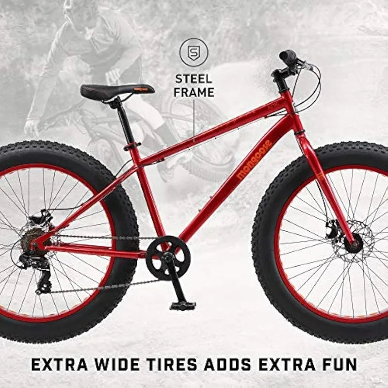 Fat Tire Mountain Bicycle