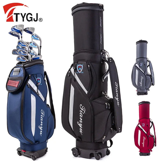 Retractable Golf Stand Bag with wheels