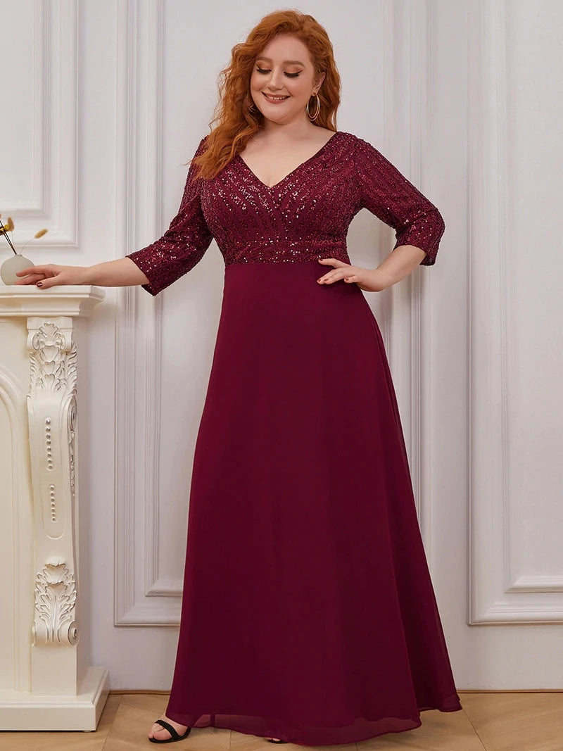 Plus Size Elegant Women's Dresses