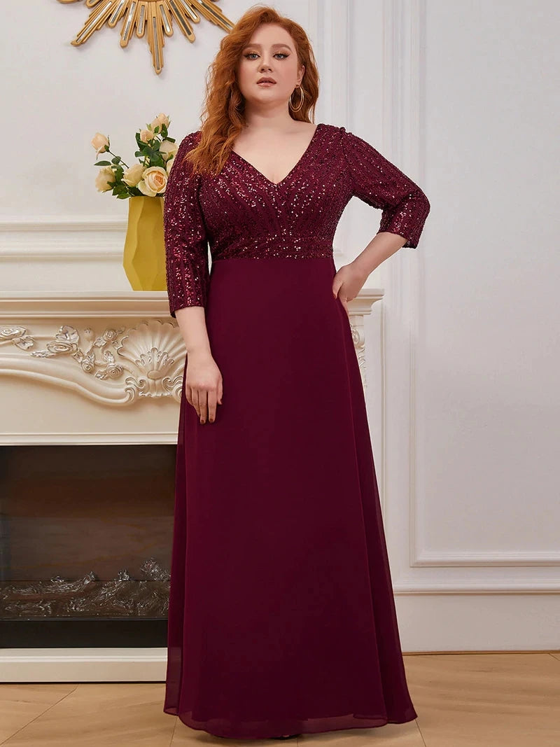 Plus Size Elegant Women's Dresses