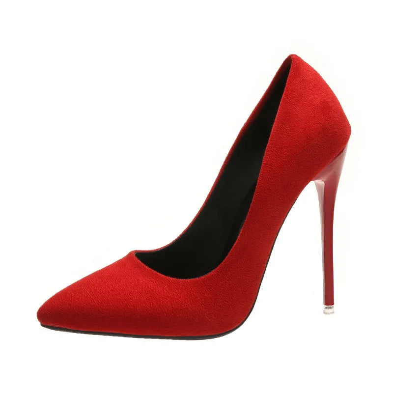 Women's FLock High Heels