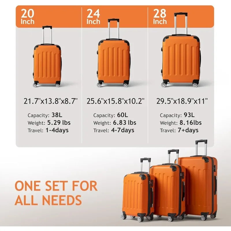 3-Piece Luggage Set