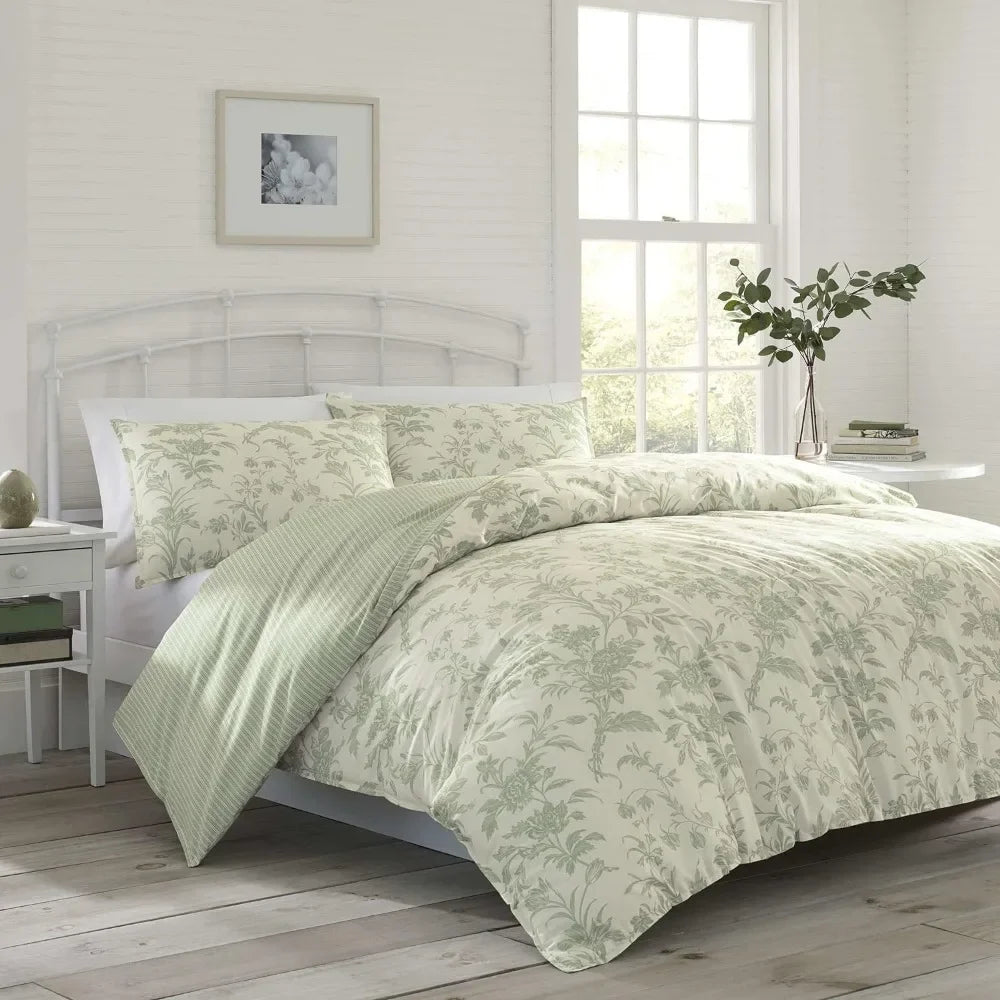 Twin Size Reversible Comforter Sets