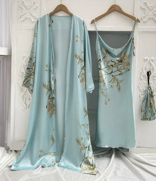 2 pcs Robe Lounge wear