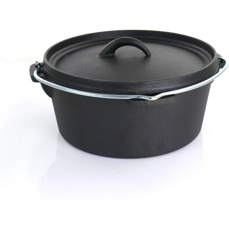 Seasoned Cast Iron Cookware Set