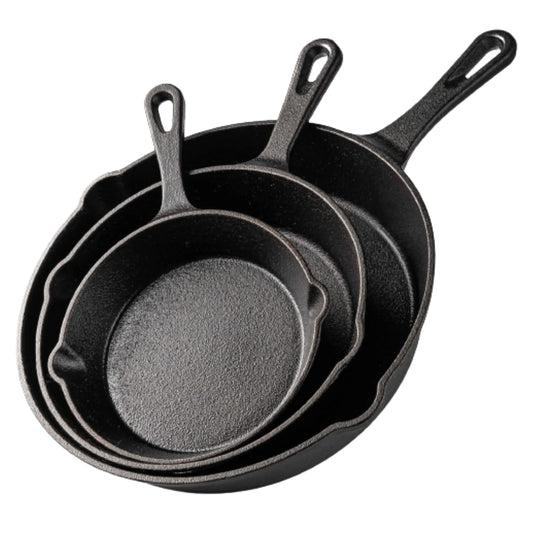 Seasoned Cast Iron Heavy Duty Frying Pan