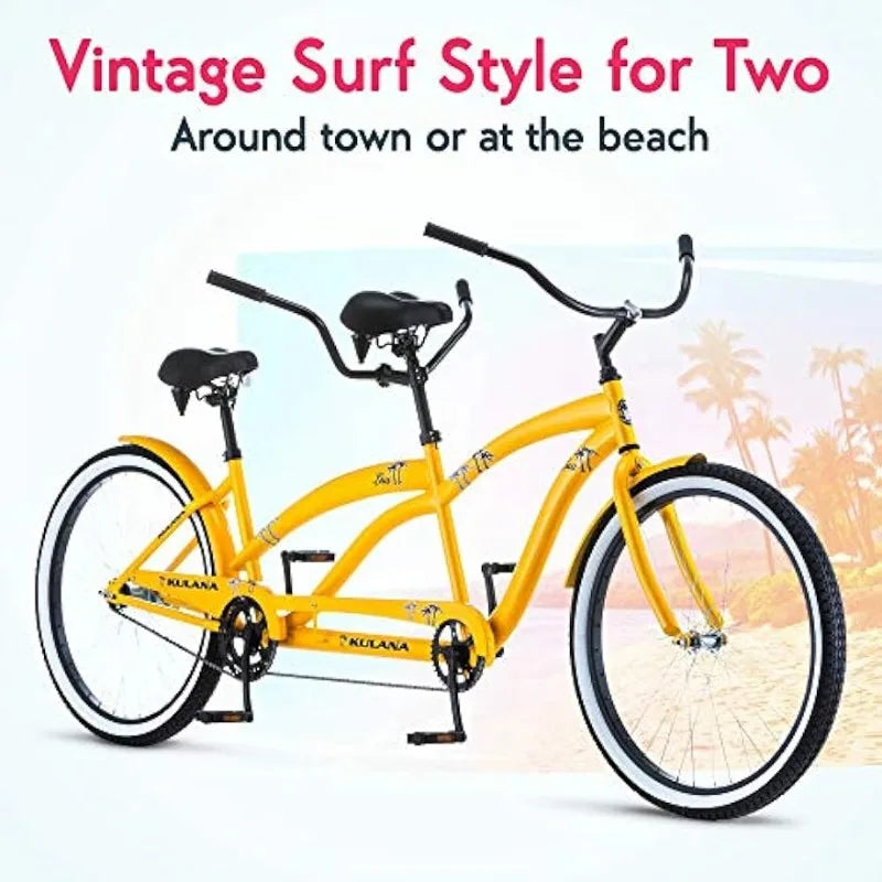 Kulana Lua Tandem Adult Beach Cruiser