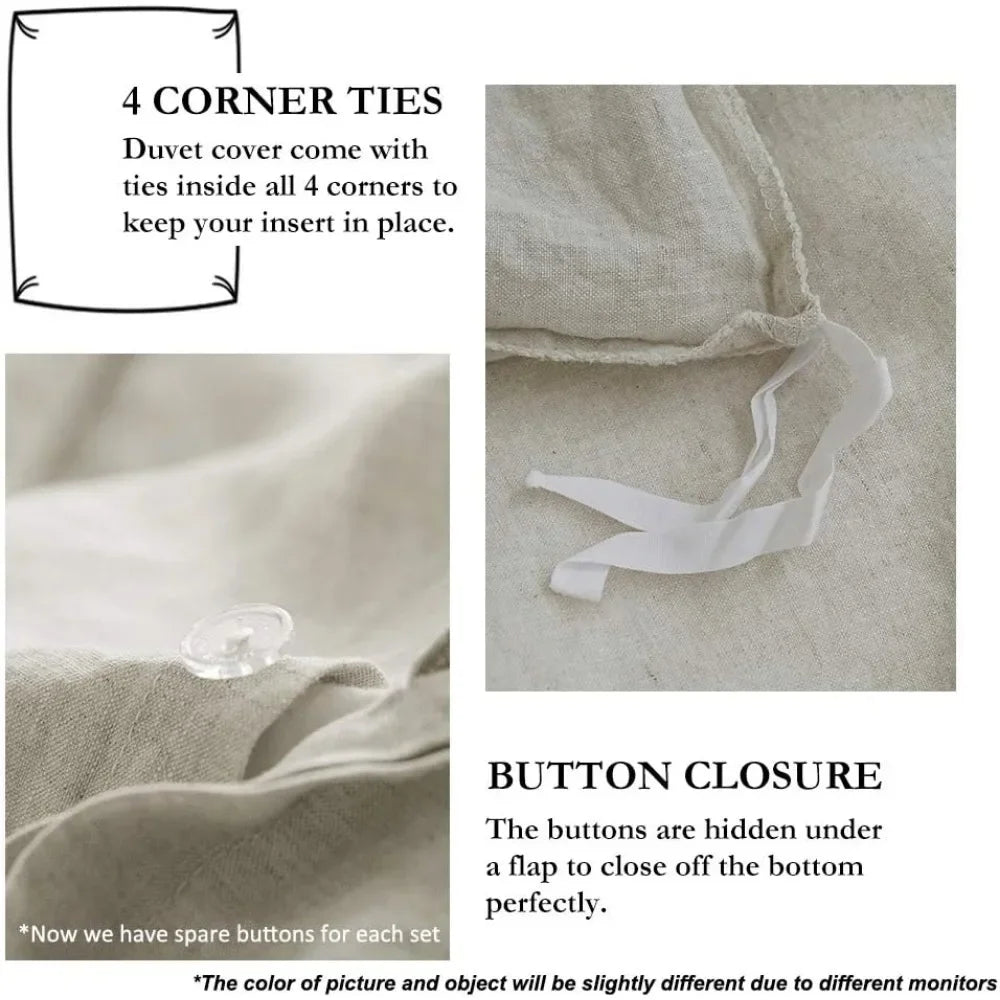 Linen Duvet Cover Set