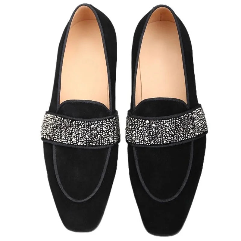 Men's Velvet Loafers