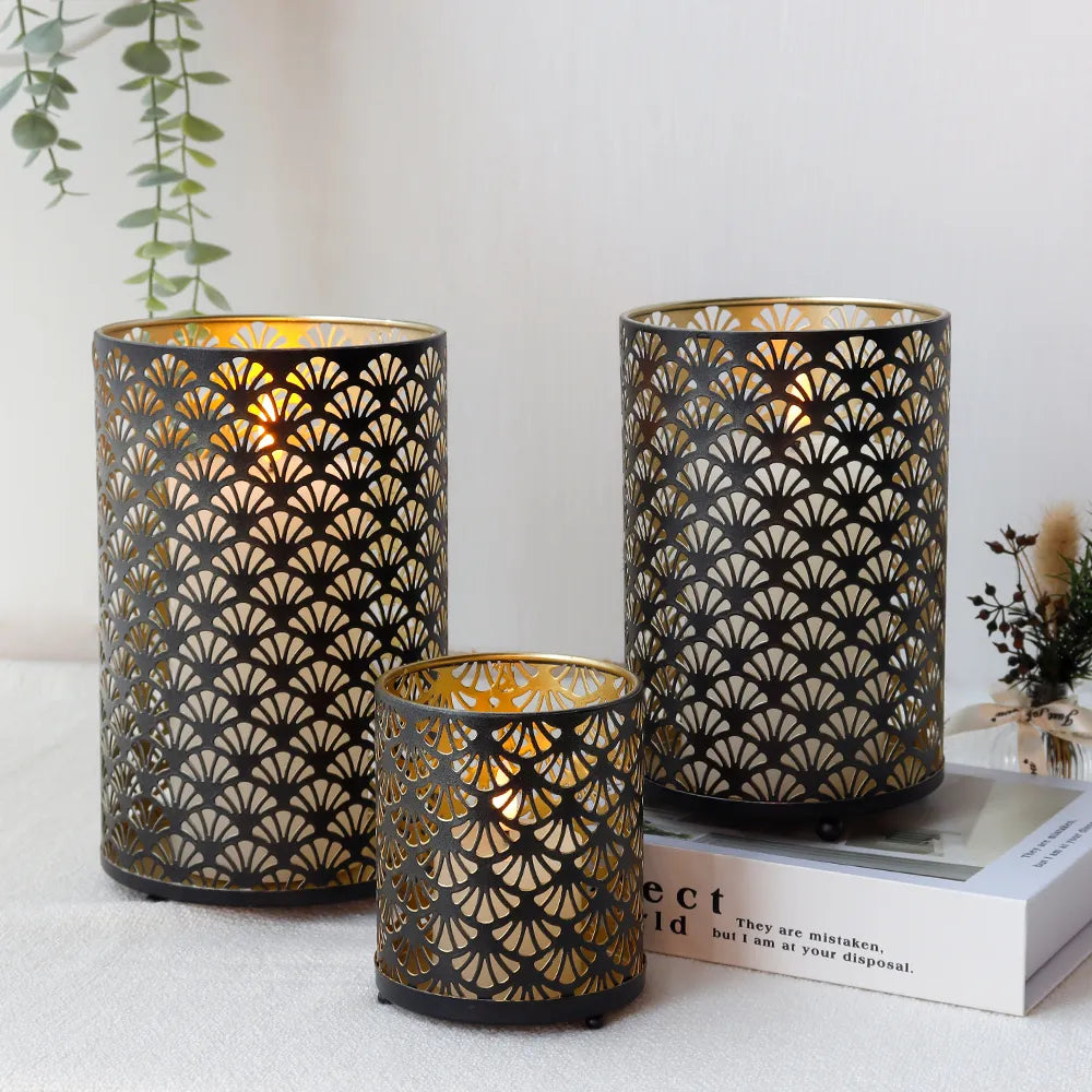 3Pcs Candle Holders