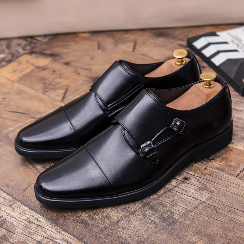 Men's Buckle Oxford Shoes