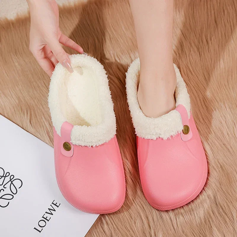 Women's Furry Wrapped Slippers