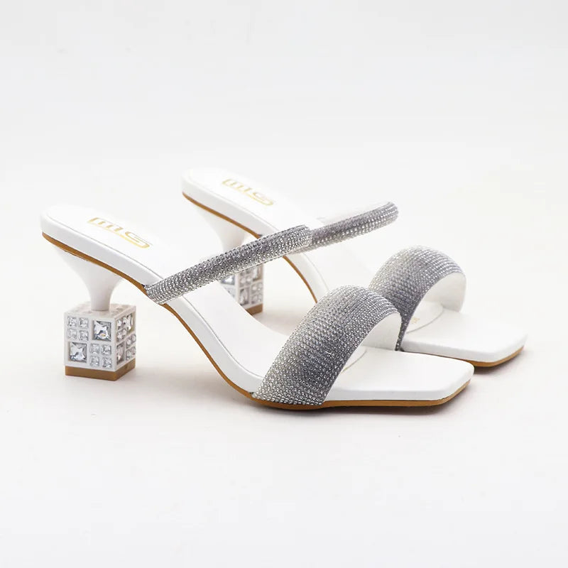 Women's Luxury Square Toe Slippers