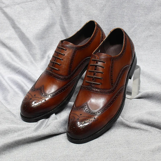 Classic Men's Oxford Dress Shoes