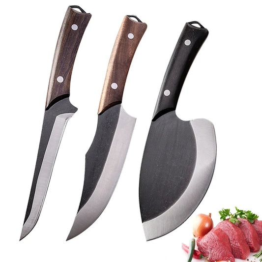 Forged Butcher's Knife Set