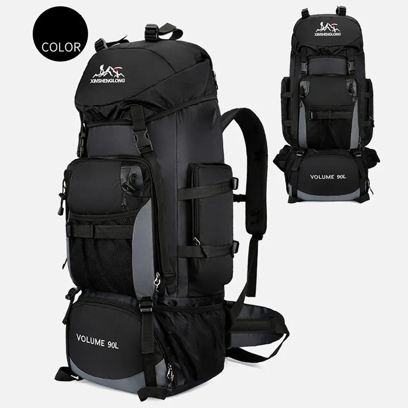 90 Liter Waterproof Large Capacity Backpack