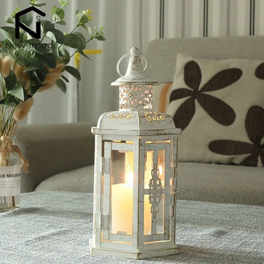 Vintage Lantern Candle Holders