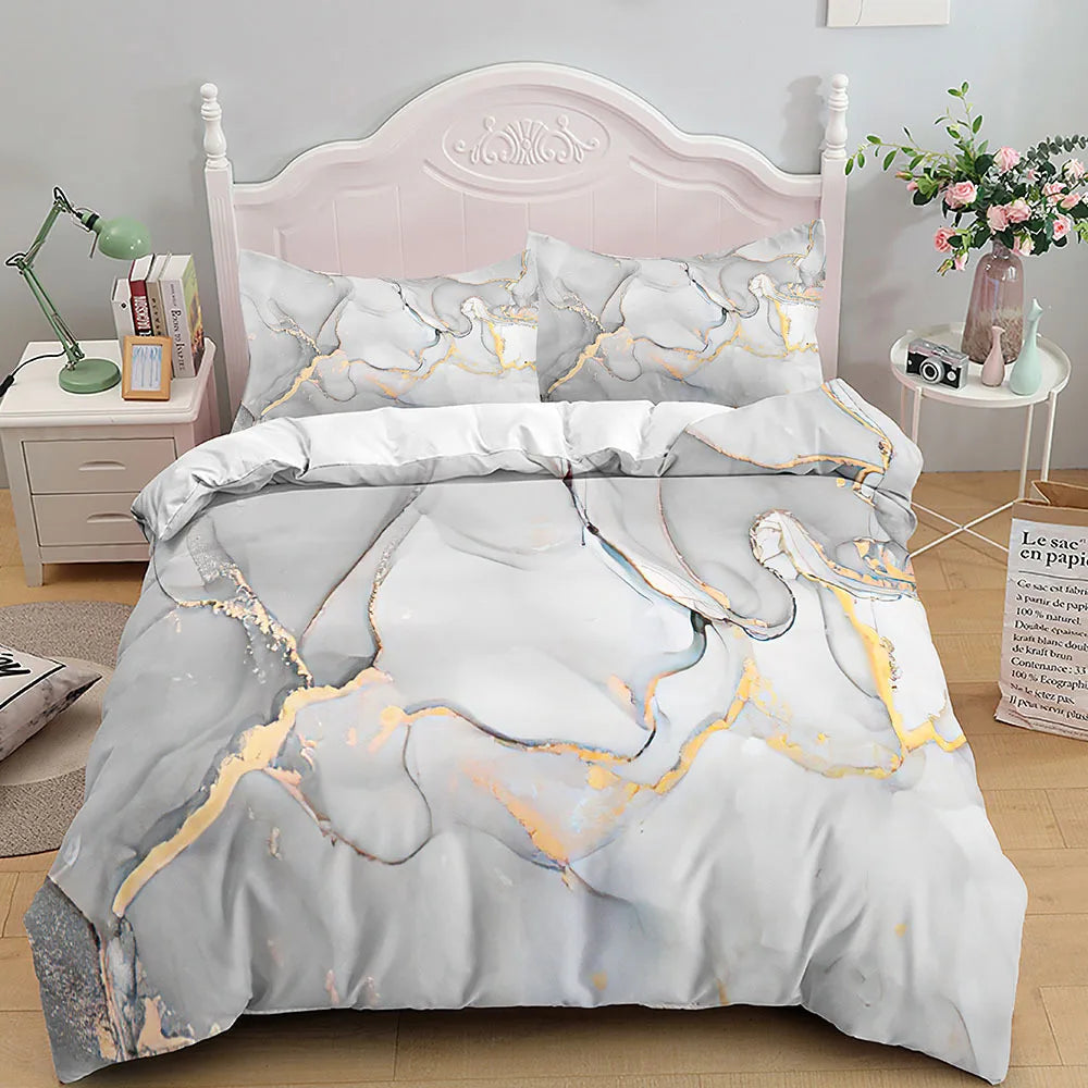 Marble Bedding Set