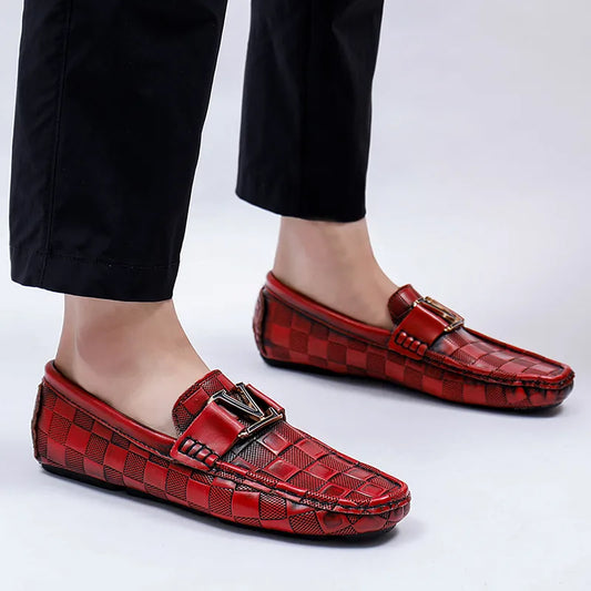 Men's Casual Leather Moccasin