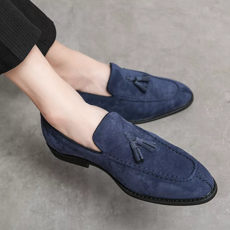 Men's Suede Loafers