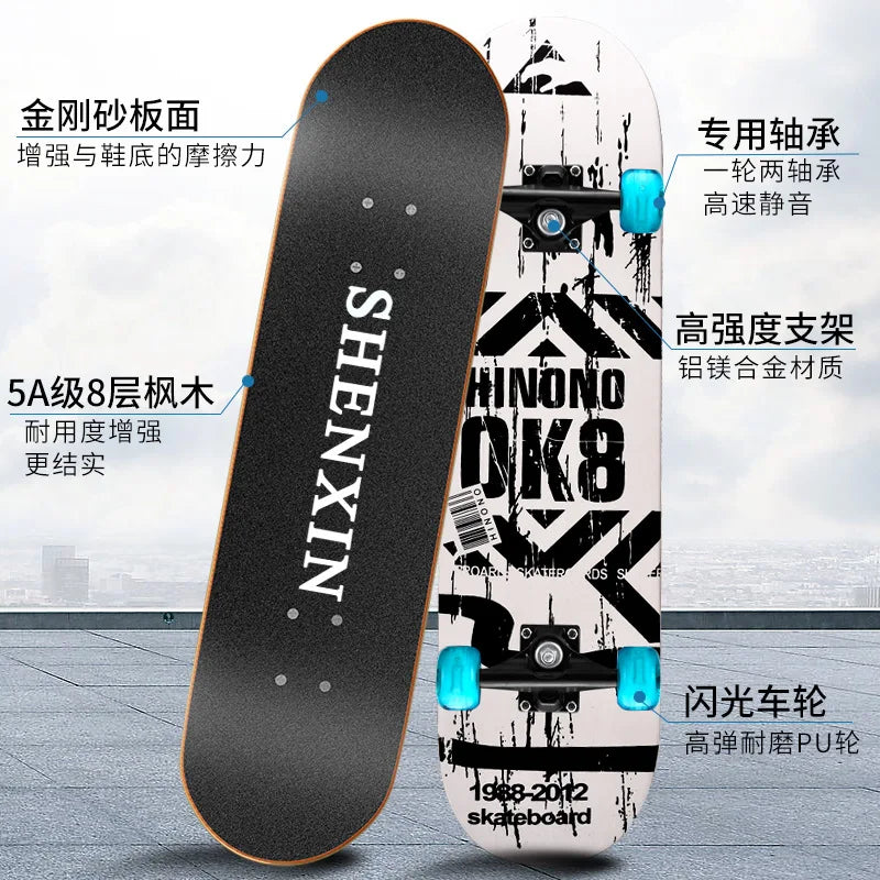 Four-wheel Skateboard