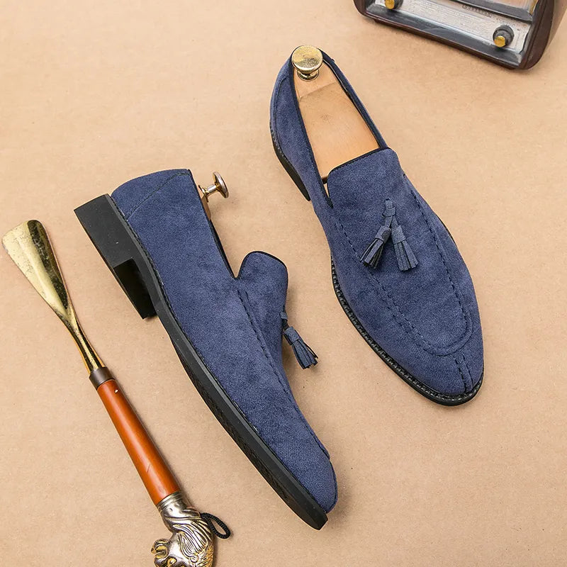 Men's Suede Loafers