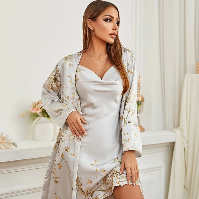 Women's Bathrobe Set