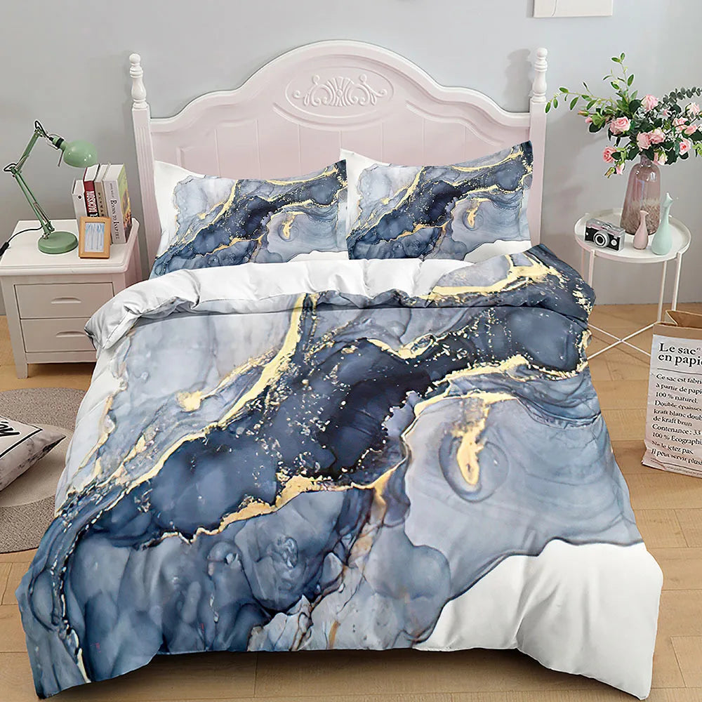 Marble Bedding Set