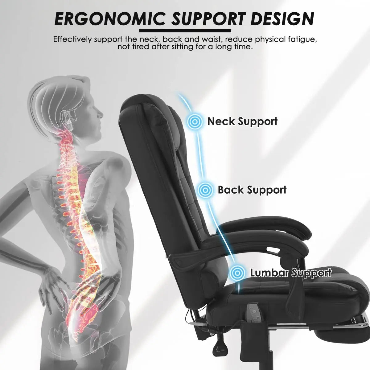 Executive Massage Office Chair