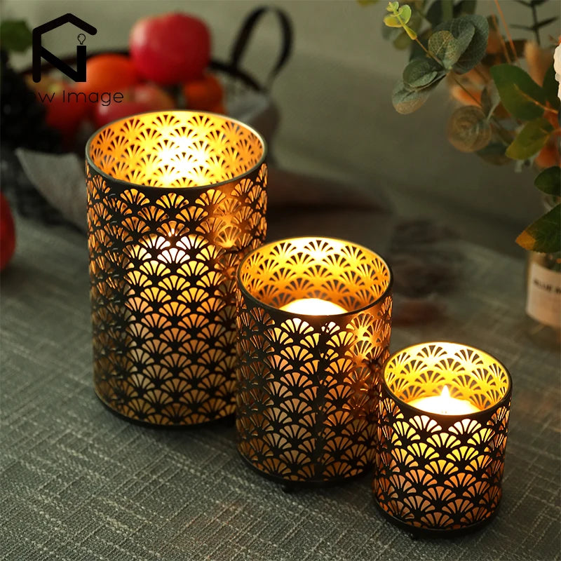 3Pcs Candle Holders