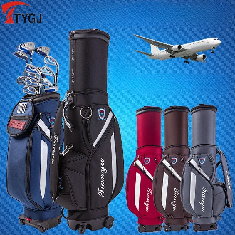 Retractable Golf Stand Bag with wheels