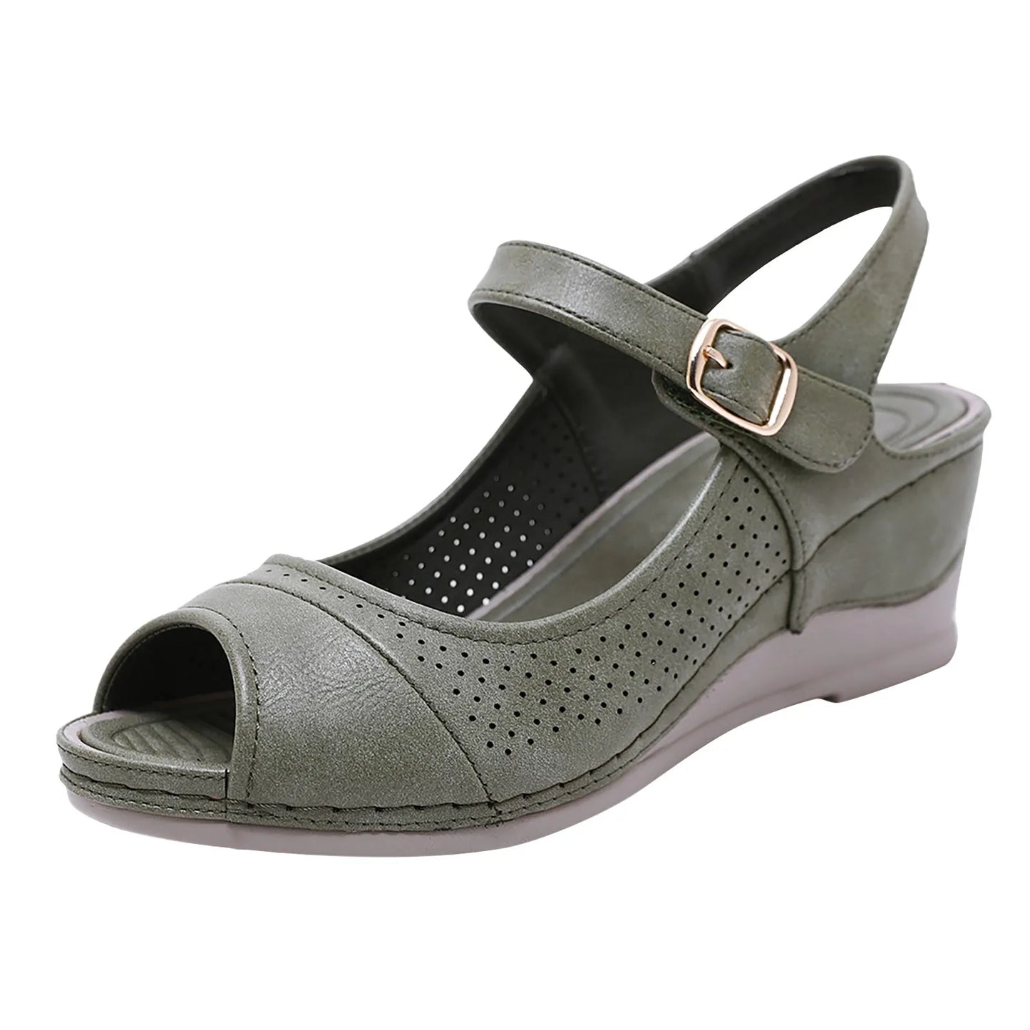 Open Toe Wedge Shoes for Women