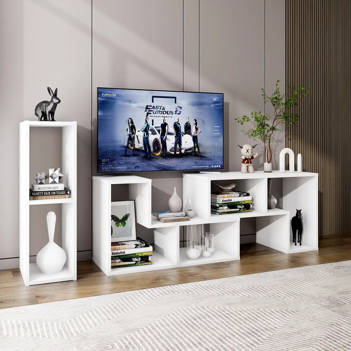 3 Pcs TV Stand for