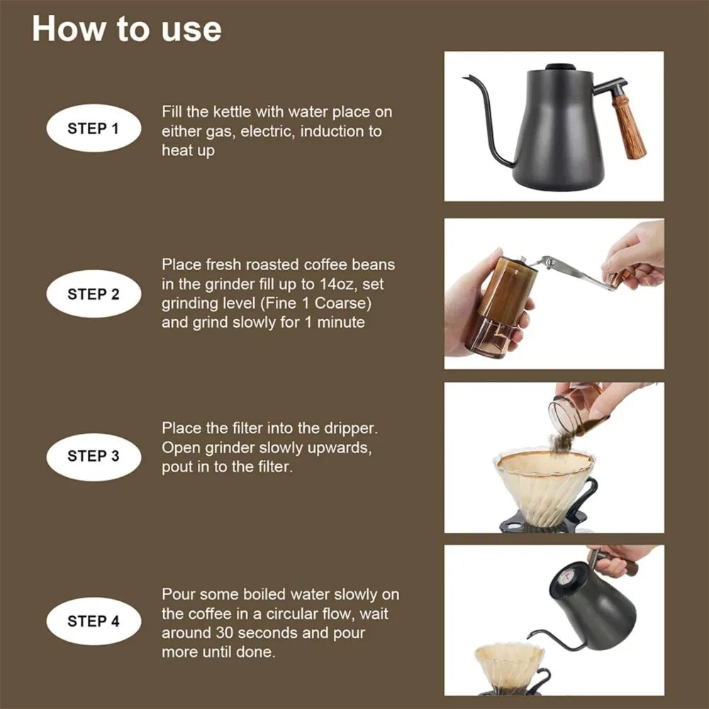 Manual Coffee Grinder Manual Espresso Maker