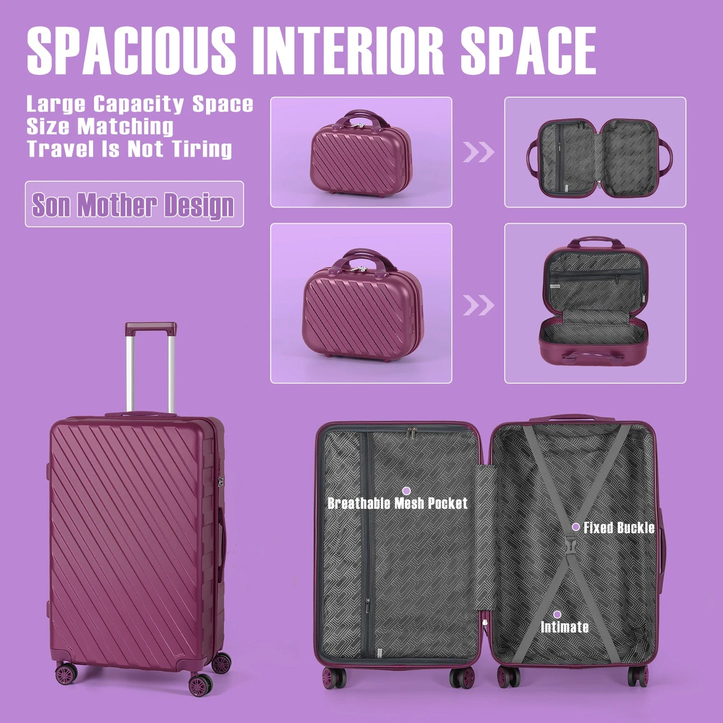 5 PCS Luggage Set