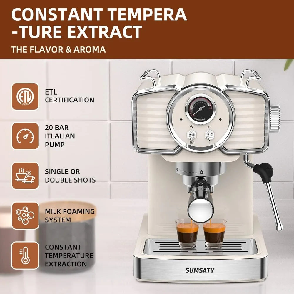 Espresso Coffee Machine 20 Bar