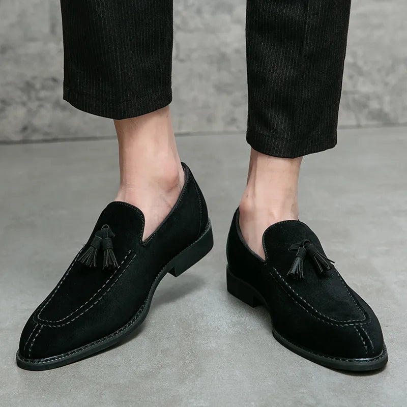 Men's Suede Loafers