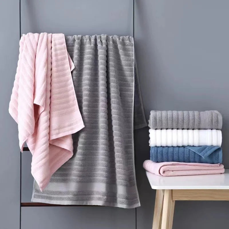 Pure Cotton Terry Towel Set